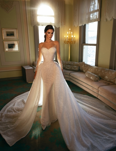 October wedding dress