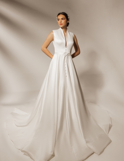 Rome wedding dress