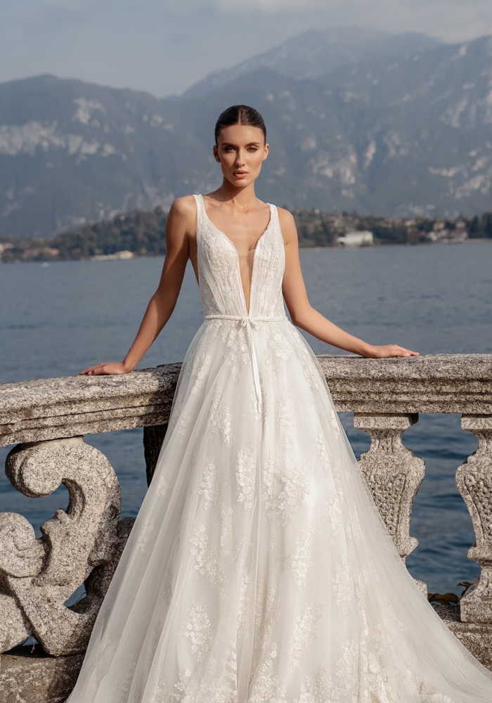 Mimosa wedding dress