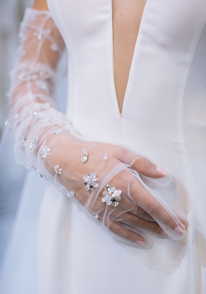 Wedding gloves DBA004